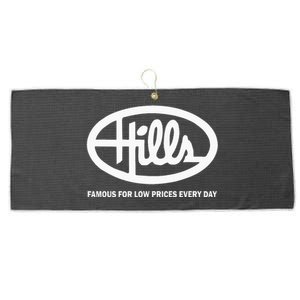 Hills Dept Store Famous For Low Prices Every Day Large Microfiber Waffle Golf Towel