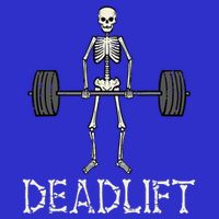 Halloween Deadlift Skeleton Gym Workout Costume Women Sweatshirt