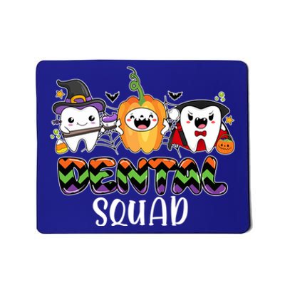 Halloween Dental Squad Trick Or Teeth Cute Ghost Halloween Cool Gift Mousepad