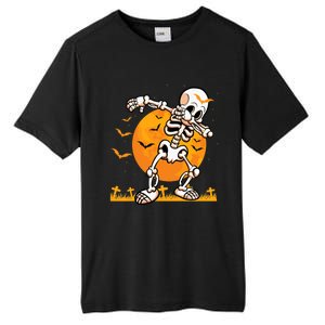 Halloween Dabbing Skeleton Costume Dab Bats Great Gift Tall Fusion ChromaSoft Performance T-Shirt