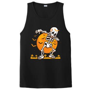 Halloween Dabbing Skeleton Costume Dab Bats Great Gift PosiCharge Competitor Tank