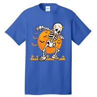 Halloween Dabbing Skeleton Costume Dab Bats Great Gift Tall T-Shirt