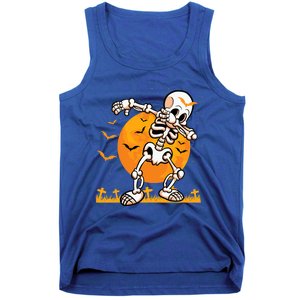 Halloween Dabbing Skeleton Costume Dab Bats Great Gift Tank Top