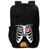 Halloween Dad Skeleton Taco Belly Impact Tech Backpack