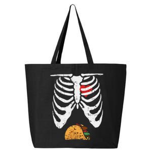 Halloween Dad Skeleton Taco Belly 25L Jumbo Tote