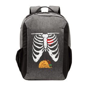 Halloween Dad Skeleton Taco Belly Vector Backpack