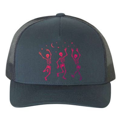 Halloween Dancing Skeletons Gift Yupoong Adult 5-Panel Trucker Hat