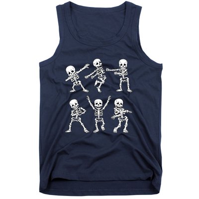 Halloween Dancing Skeletons Dance Challenge Tank Top