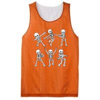 Halloween Dancing Skeletons Dance Challenge Mesh Reversible Basketball Jersey Tank