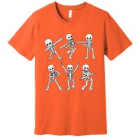 Halloween Dancing Skeletons Dance Challenge Premium T-Shirt