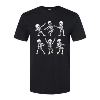 Halloween Dancing Skeletons Dance Challenge Softstyle CVC T-Shirt