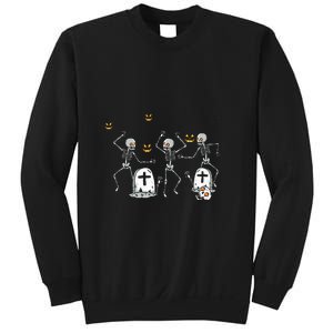 Halloween Dancing Skeleton Sweatshirt