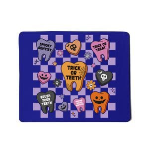 Halloween Dentist Spooky Th Dental Hygienist Halloween Gift Mousepad