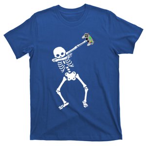 Halloween Dabbing Skeleton Gamer Dab Video Games Funny Gift T-Shirt