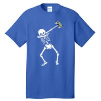 Halloween Dabbing Skeleton Gamer Dab Video Games Funny Gift Tall T-Shirt