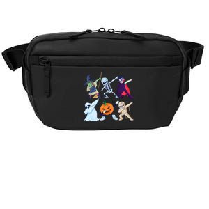 Halloween Dabbing Skeleton Pumpkin Dab Costume Gift Crossbody Pack