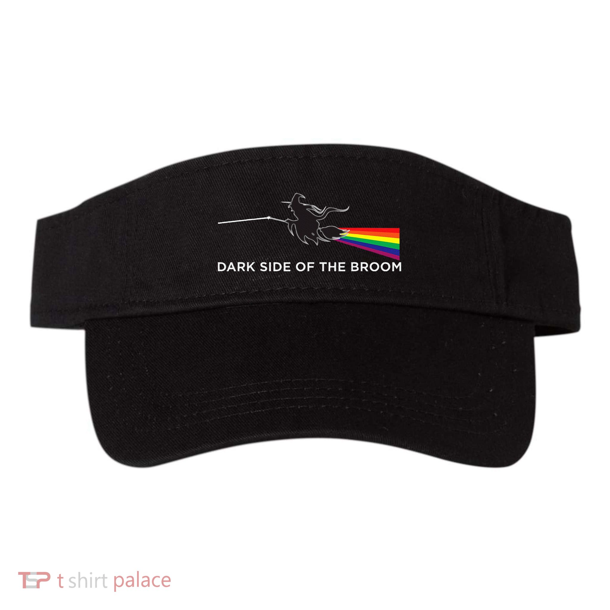 Halloween Dark Side Of The Broom Classic Rock Witch Visor