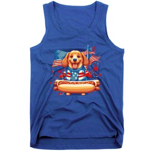 Hot Dog Sausages Frank Day Merican Sarcastic Food Animal Meaningful Gift Tank Top