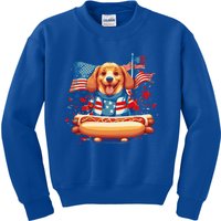 Hot Dog Sausages Frank Day Merican Sarcastic Food Animal Meaningful Gift Kids Sweatshirt