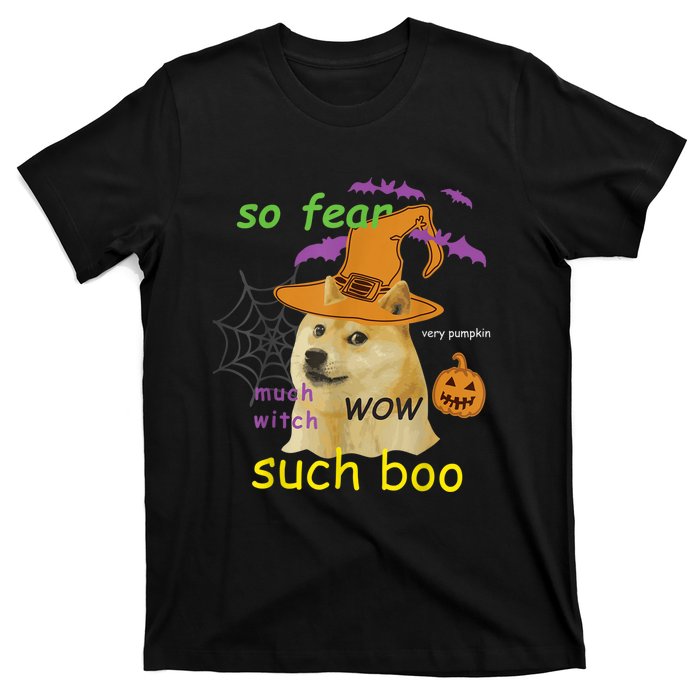 Halloween Doge Shirt Meme Costume T-Shirt