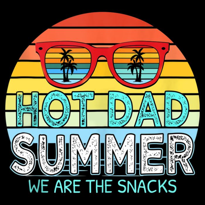 Hot Dad Summer Snacks With Chill Sunglass Vintage Apparel Backpack