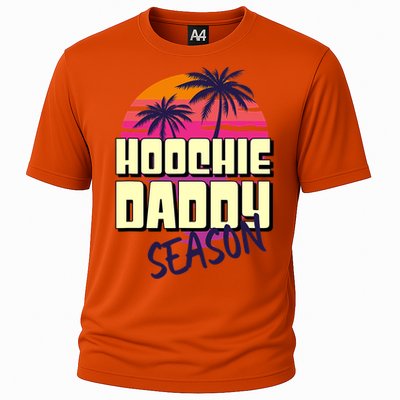 Hoochie Daddy Season Summer Beach Retro Father's Day Gift Cooling Performance Crew T-Shirt