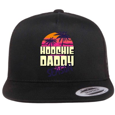 Hoochie Daddy Season Summer Beach Retro Father's Day Gift Flatbill Hat