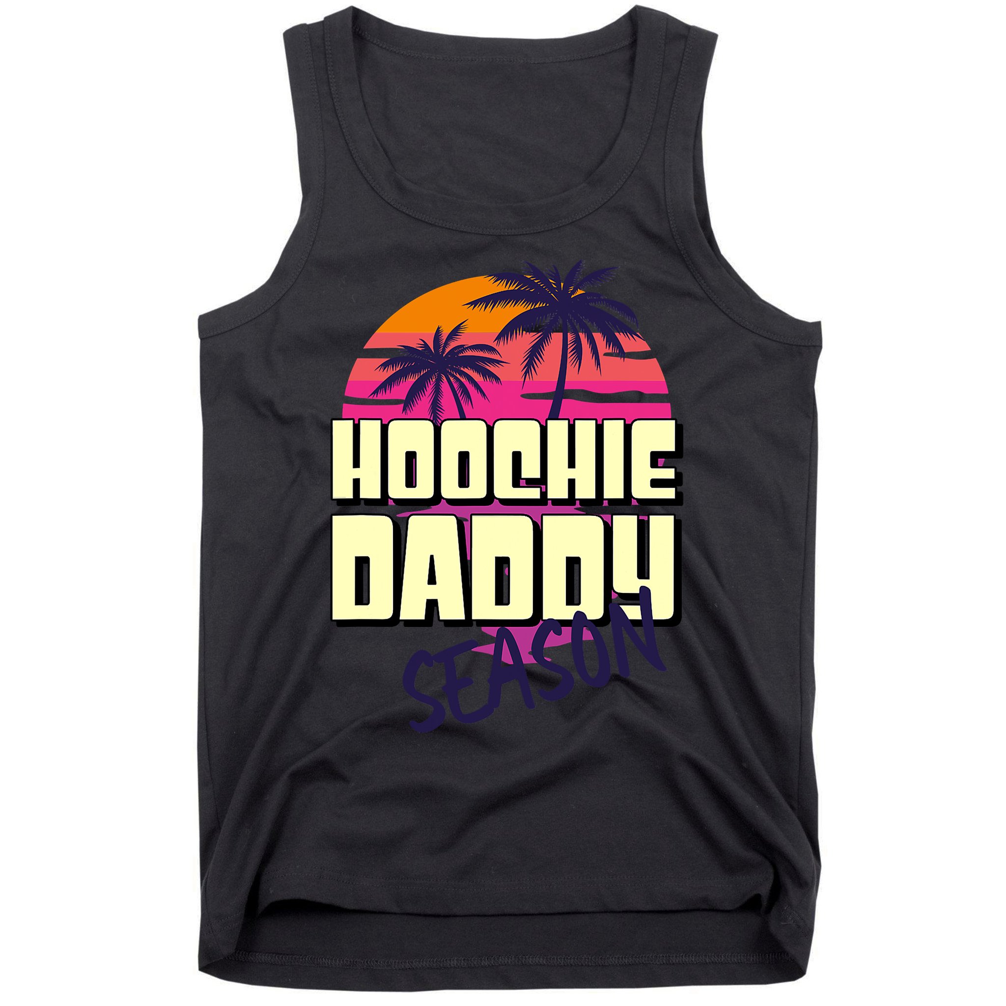 Hoochie Daddy Season Summer Beach Retro Father's Day Gift Tank Top