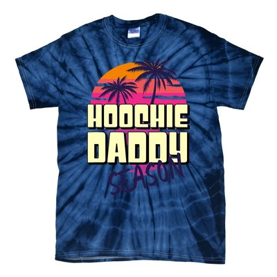 Hoochie Daddy Season Summer Beach Retro Father's Day Gift Tie-Dye T-Shirt