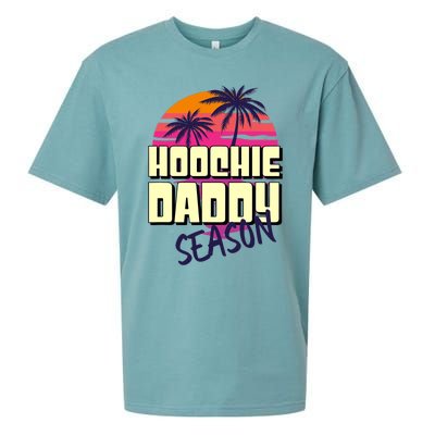 Hoochie Daddy Season Summer Beach Retro Father's Day Gift Sueded Cloud Jersey T-Shirt