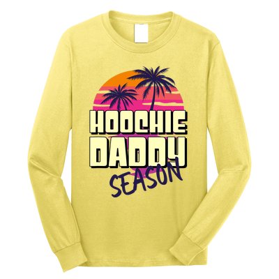 Hoochie Daddy Season Summer Beach Retro Father's Day Gift Long Sleeve Shirt