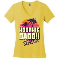Hoochie Daddy Season Summer Beach Retro Father's Day Gift Women's V-Neck T-Shirt