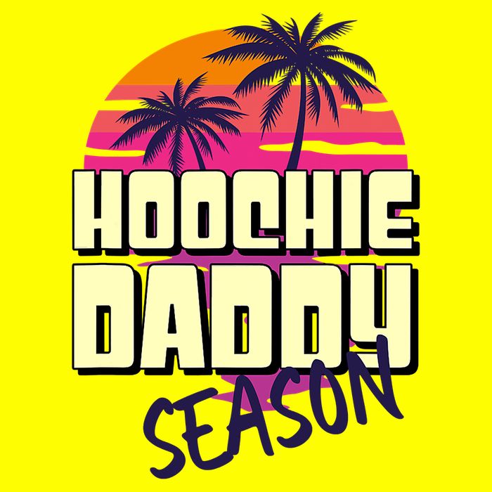 Hoochie Daddy Season Summer Beach Retro Father's Day Gift Kids T-Shirt
