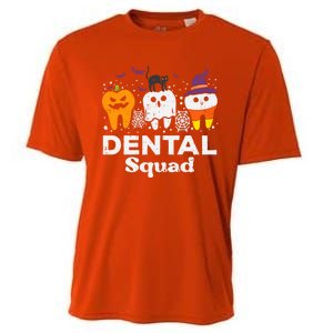 Halloween Dental Squad Teeth Funny Costume Dentist Gift Cooling Performance Crew T-Shirt