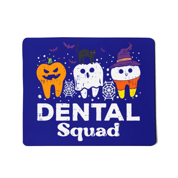 Halloween Dental Squad Teeth Funny Costume Dentist Gift Mousepad