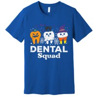 Halloween Dental Squad Teeth Funny Costume Dentist Gift Premium T-Shirt