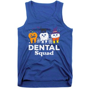 Halloween Dental Squad Teeth Funny Costume Dentist Gift Tank Top