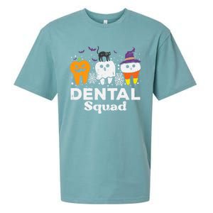 Halloween Dental Squad Teeth Funny Costume Dentist Gift Sueded Cloud Jersey T-Shirt