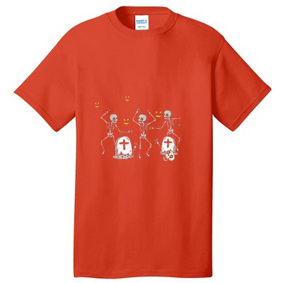 Halloween Dancing Skeleton Tall T-Shirt