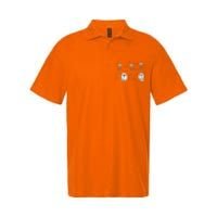 Halloween Dancing Skeleton Softstyle Adult Sport Polo