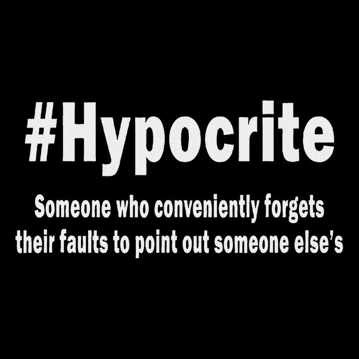 Hypocrite Definition Sayings 7-Panel Snapback Hat
