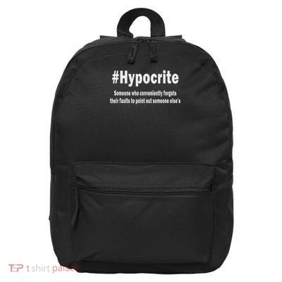 Hypocrite Definition Sayings 16 in Basic Backpack