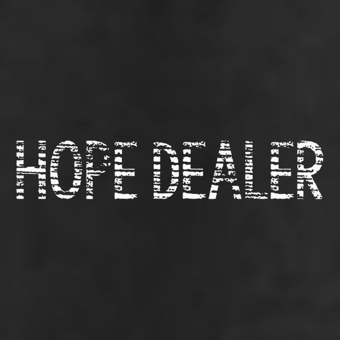 Hope Dealer Simple Christian Funny Message Golf Towel