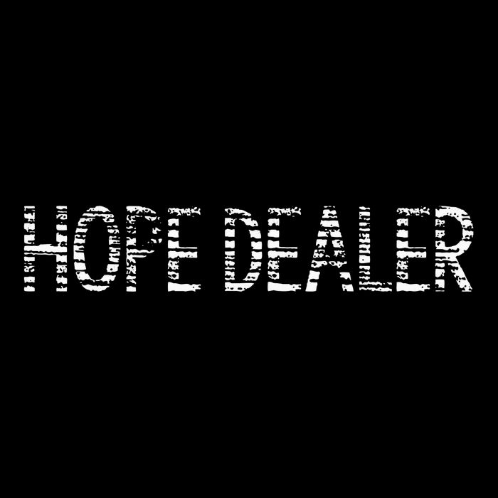 Hope Dealer Simple Christian Funny Message Women's Crop Top Tee