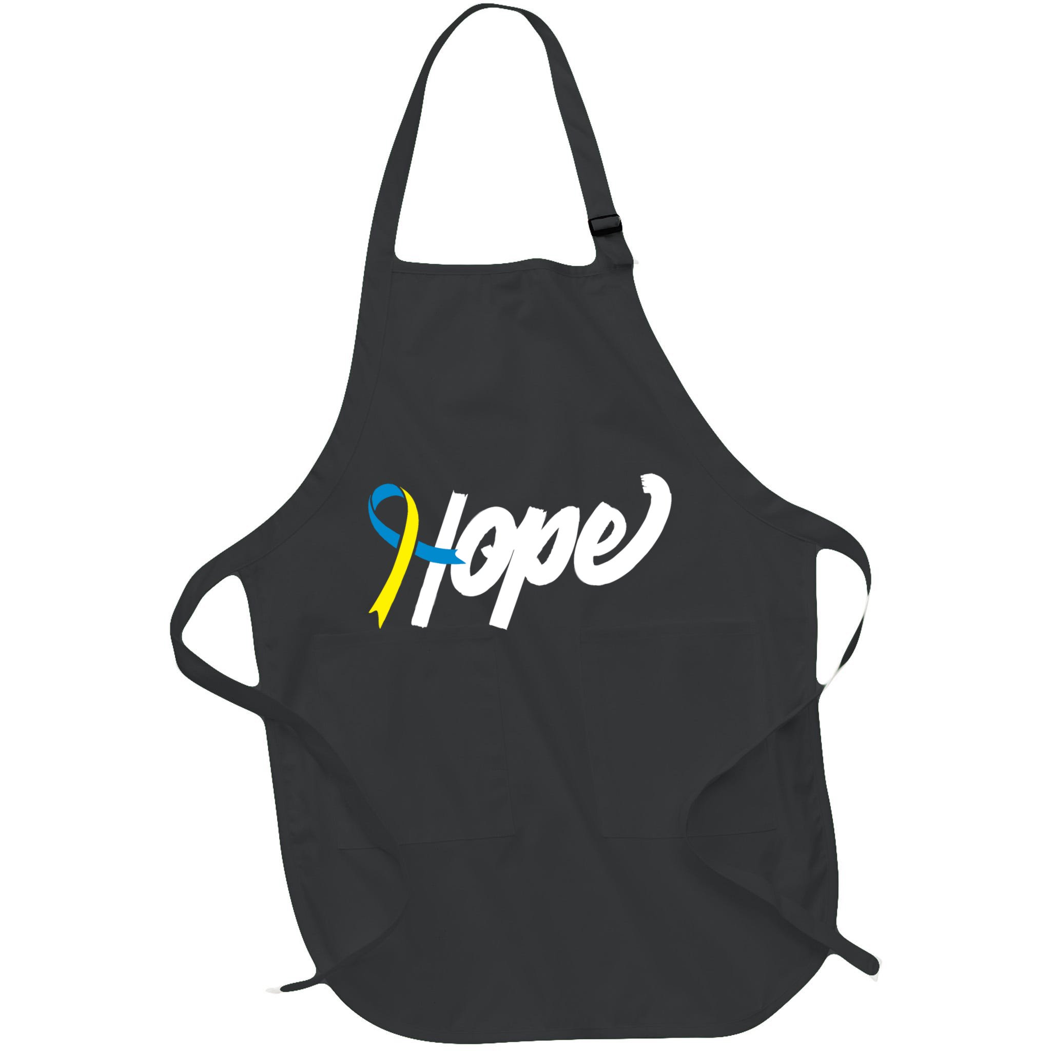 Hope Down Syndrome Awareness Ribbon Apron