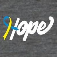 Hope Down Syndrome Awareness Ribbon T-Shirt
