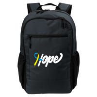 Hope Down Syndrome Awareness Ribbon Backpack