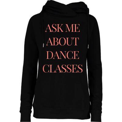 Hq Dance Studio Womens Funnel Neck Pullover Hood