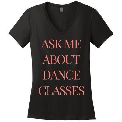 Hq Dance Studio Women's V-Neck T-Shirt