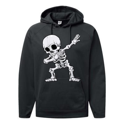 Halloween Dabbing Skeleton Skull Rib Cage Dab Dance Performance Fleece Hoodie